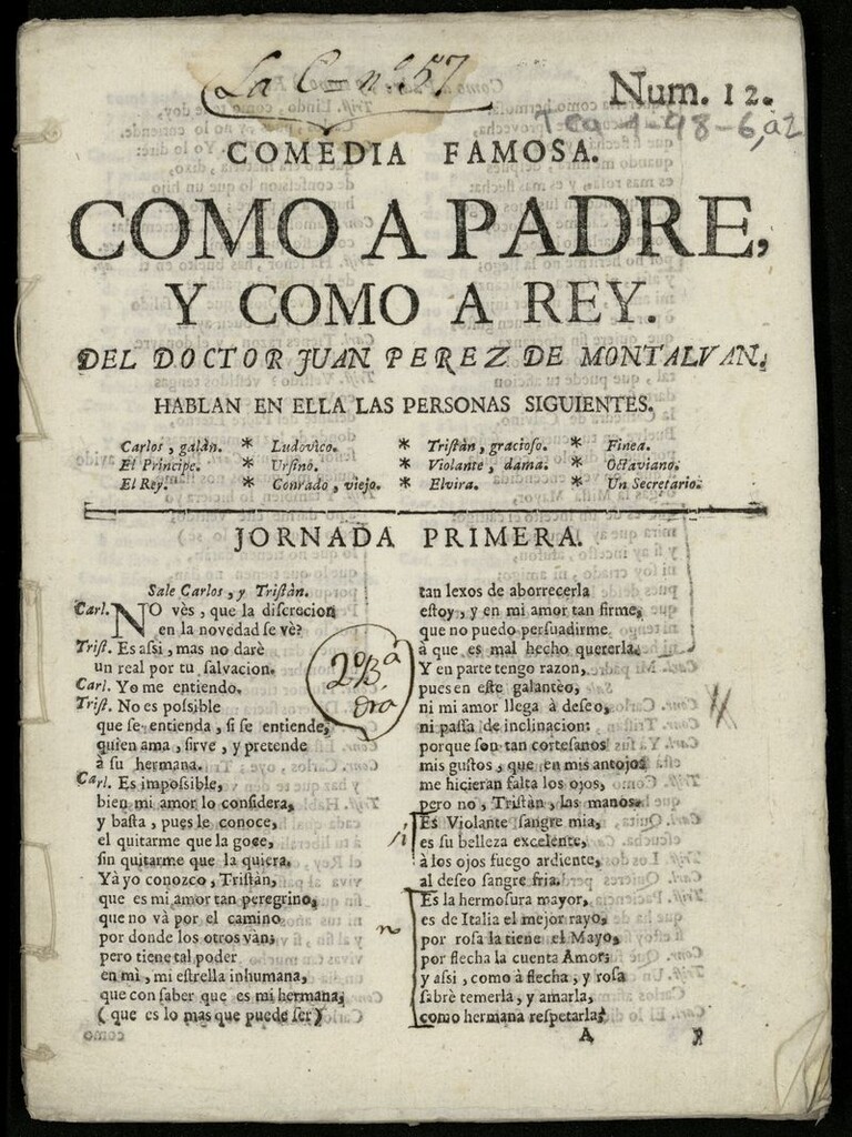 Miniatura de Como padre y como Rey