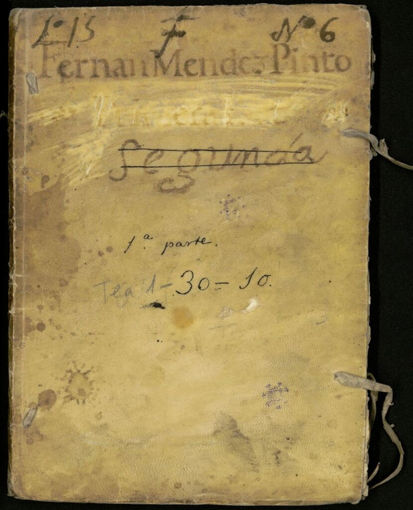 Miniatura de Fernán Méndez Pinto. Primera parte