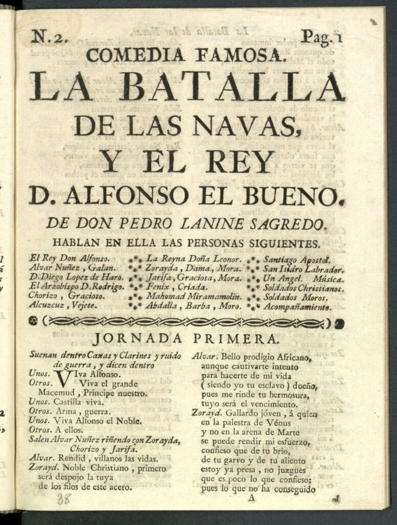 Miniatura de La batalla de las Navas