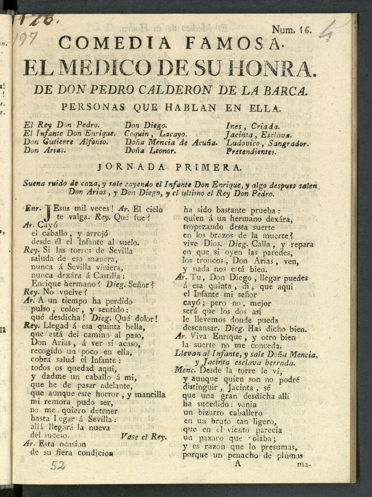 Miniatura de El médico de su honra