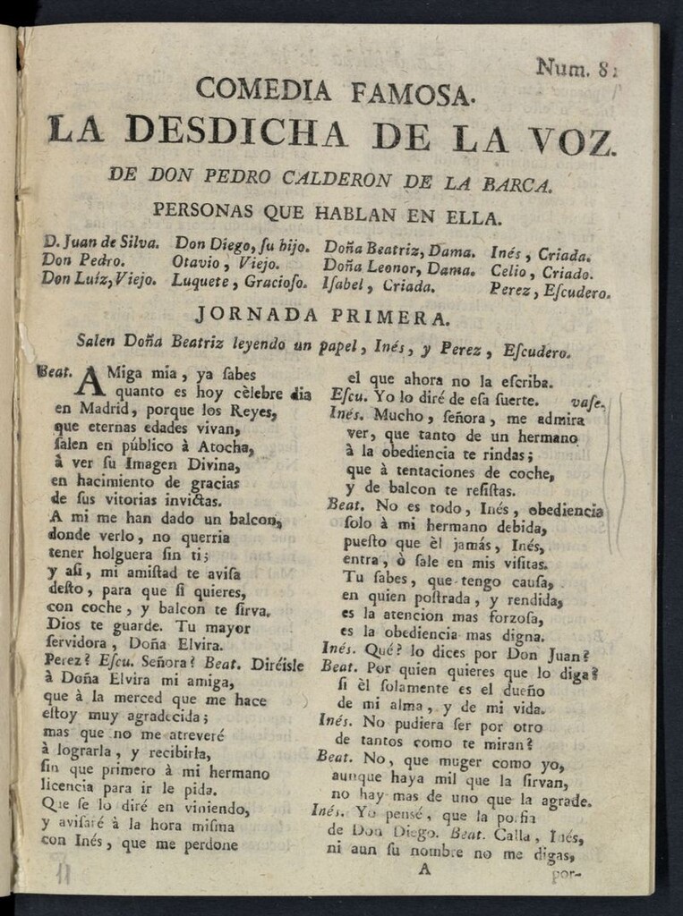 Miniatura de La desdicha de la voz