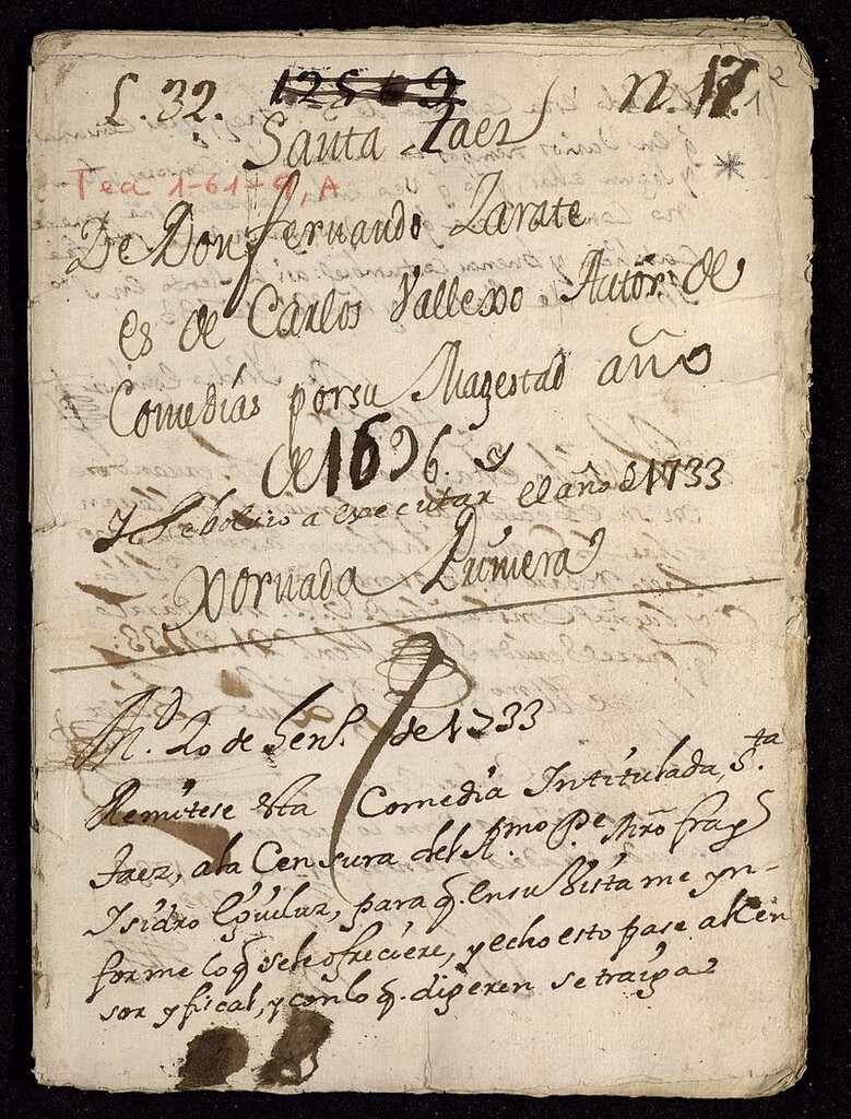 Miniatura de Santa Taez