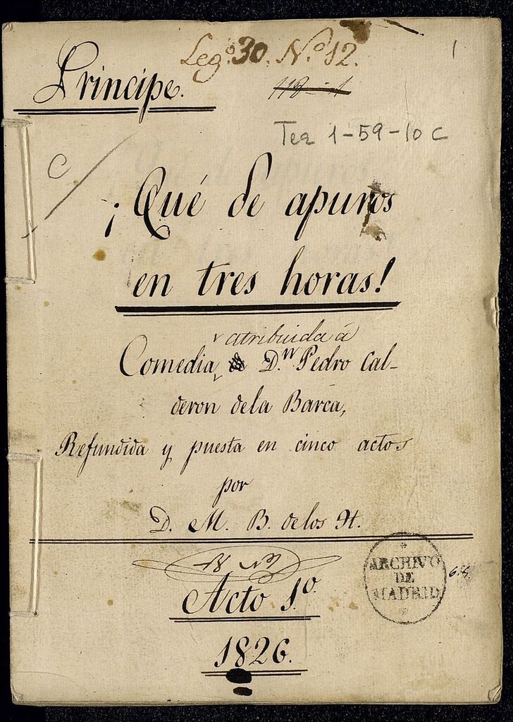 Miniatura de ¡Qué de apuros en tres horas!