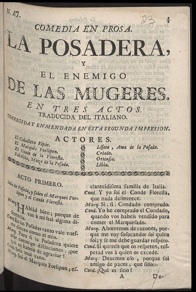 Miniatura de La posadera