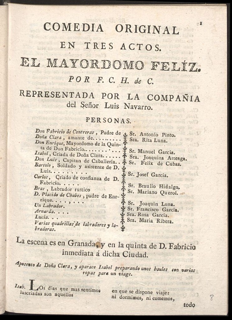 Miniatura de El mayordomo féliz