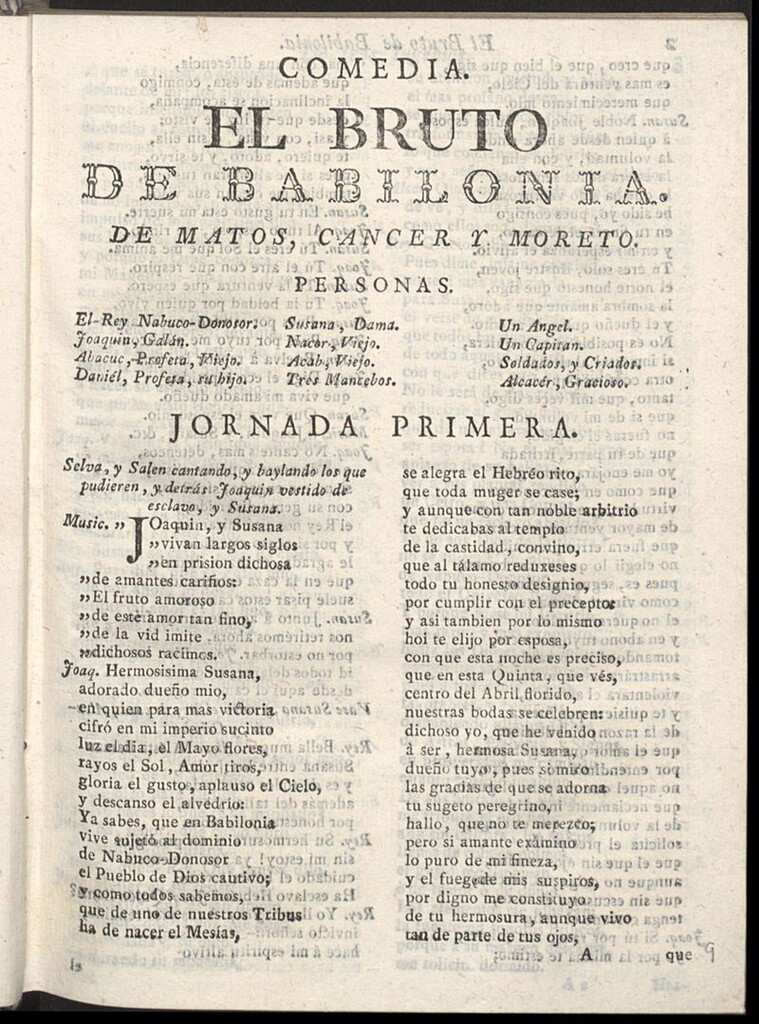 Miniatura de El bruto de Babilonia