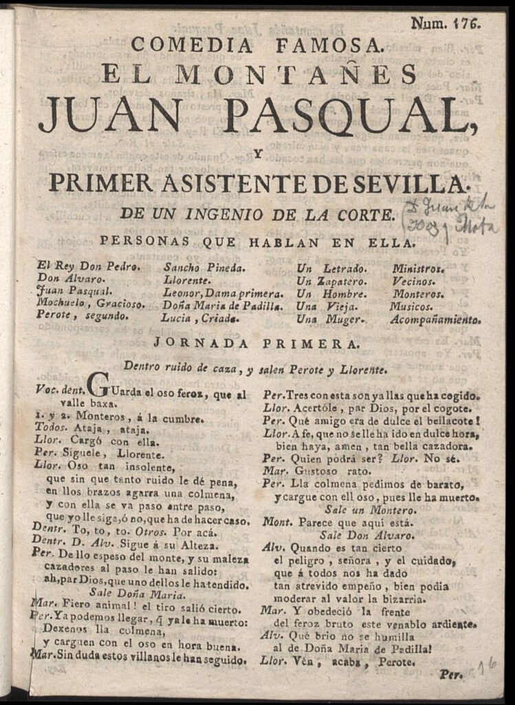 Miniatura de El montañés Juan Pascual
