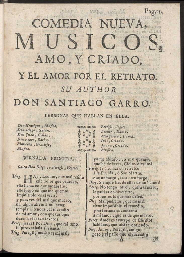 Miniatura de Músicos, amo y criado, y el amor por el retrato