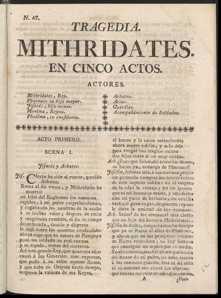Miniatura de Mitrídates