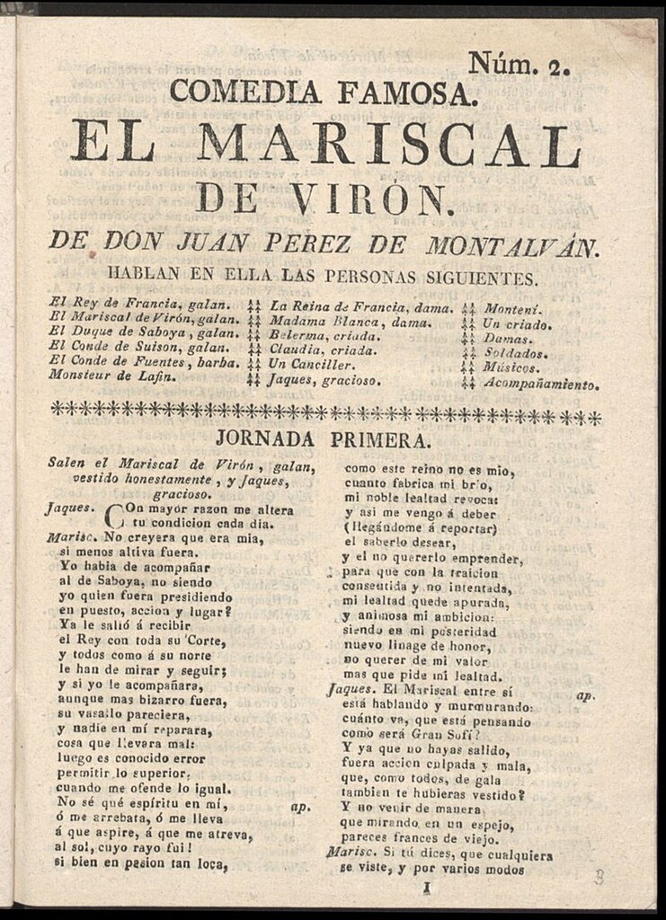 Miniatura de El mariscal de Virón