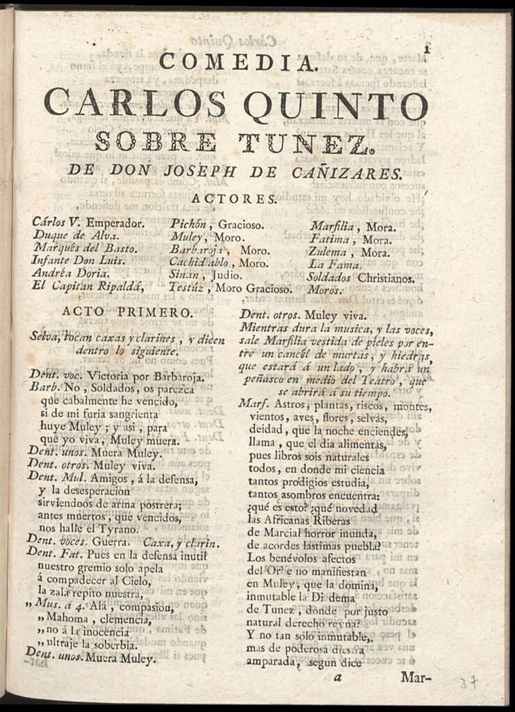 Miniatura de Carlos V sobre Túnez