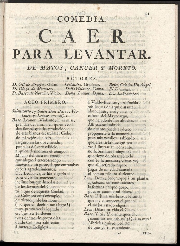 Miniatura de Caer para levantar