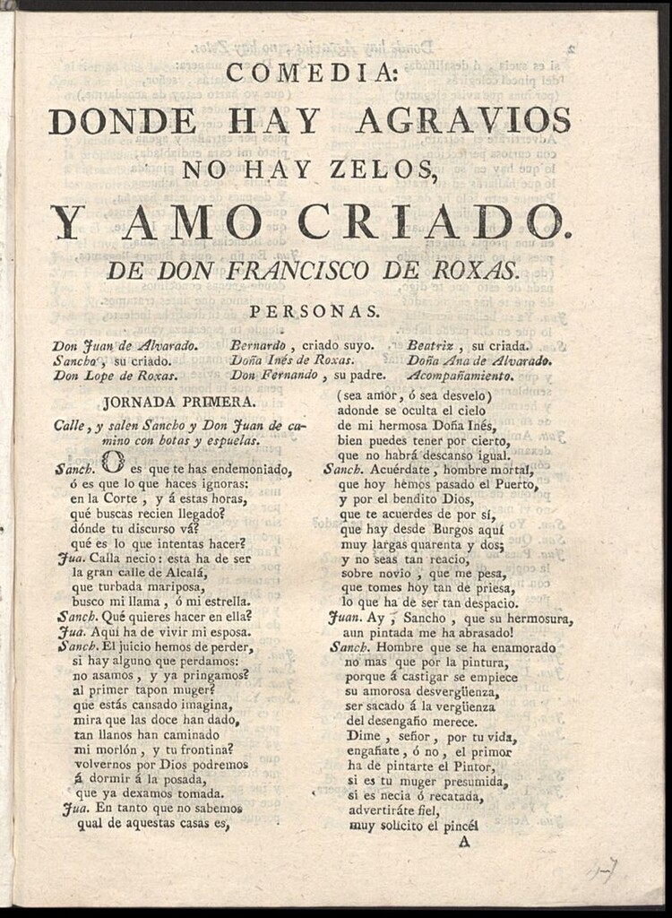 Miniatura de Donde hay agravios no hay celos
