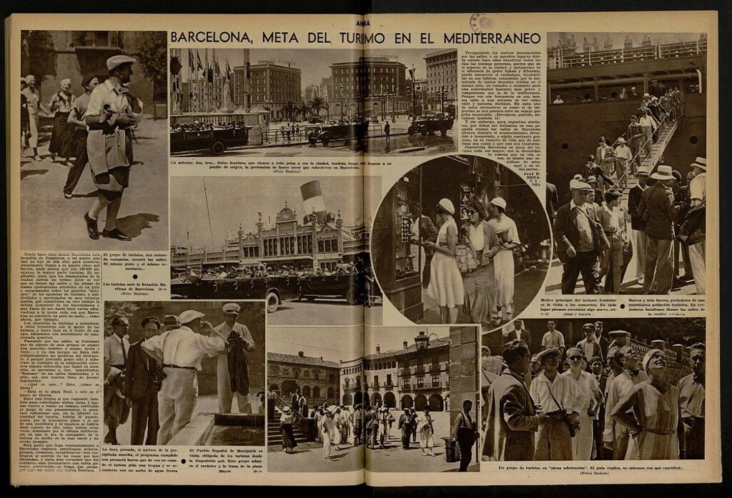 Miniatura de Barcelona: meta del turismo en el Mediterráneo