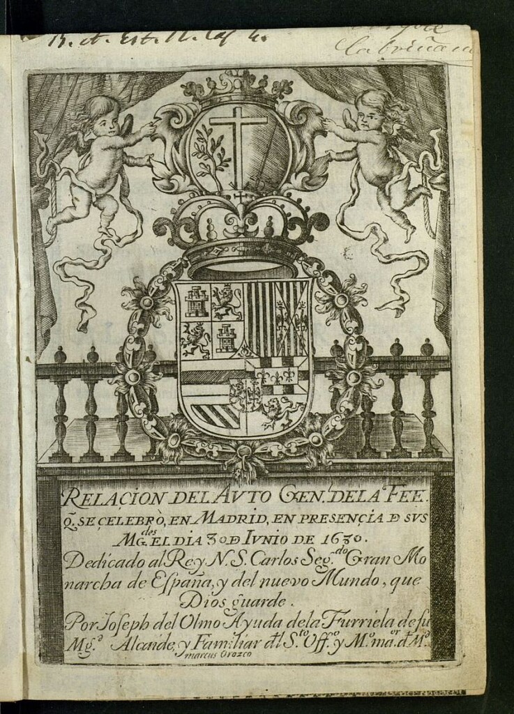 Miniatura de Relacion historica del auto general de fe : que se celebro en Madrid este año de 1680 ...