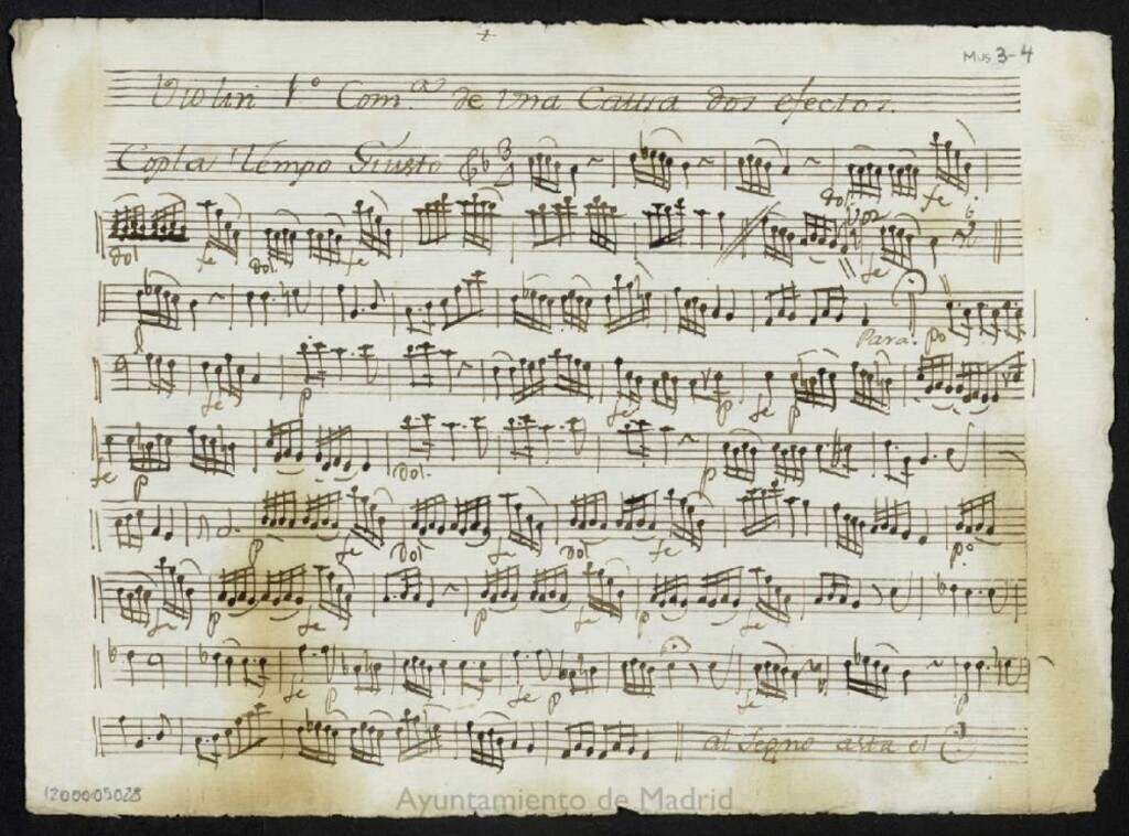 Miniatura de Comedia De una causa dos efectos : con violines