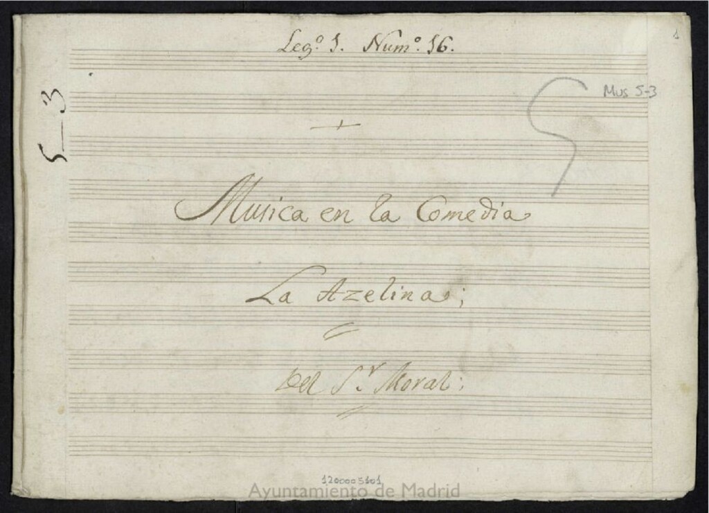 Miniatura de Música en la comedia : La Azelina