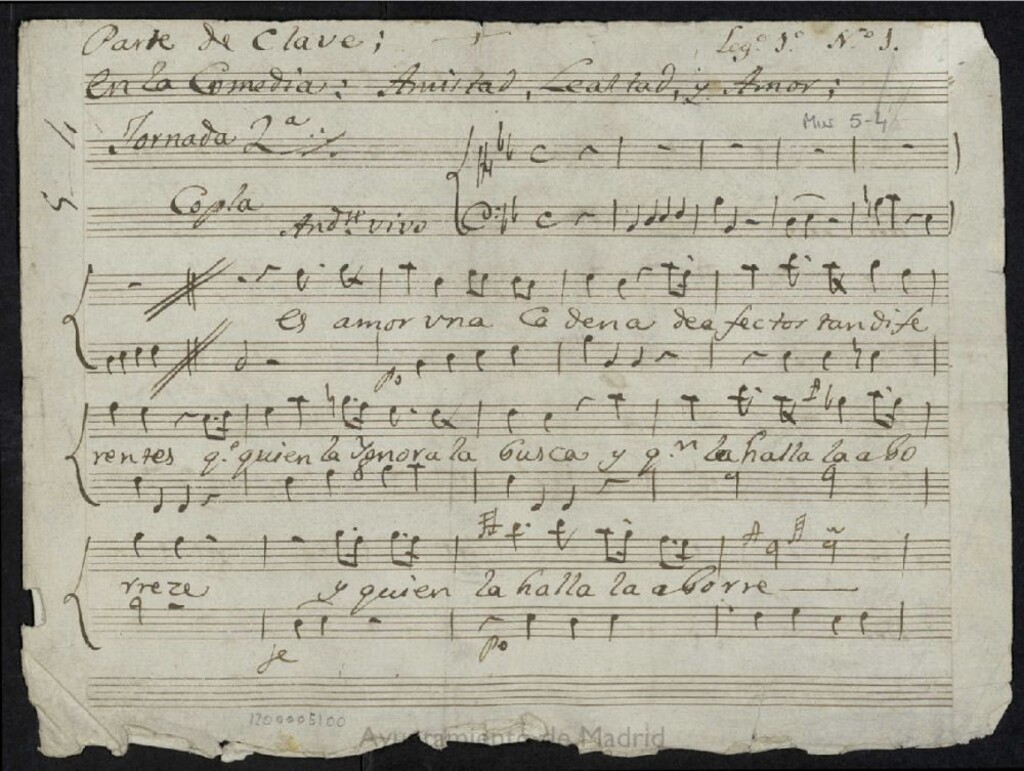 Miniatura de Comedia Amistad, Lealtad y Amor