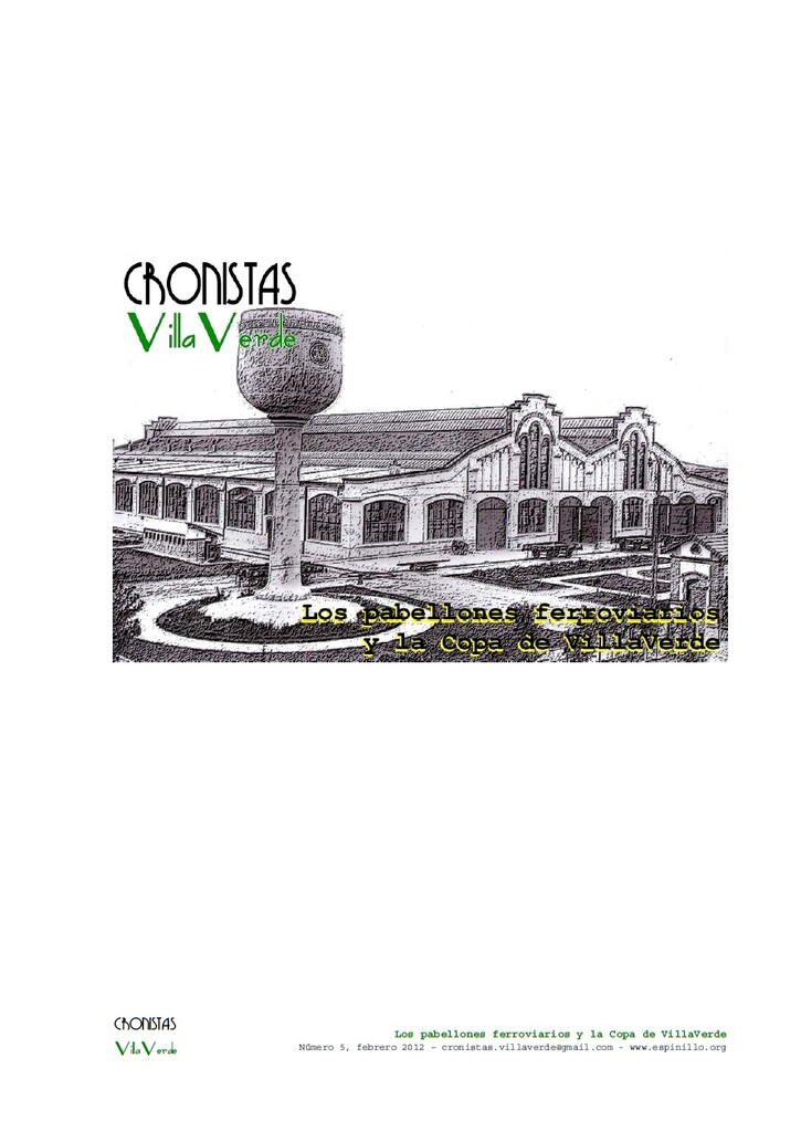 Miniatura de Cuadernos de investigación 5: Los pabellones ferroviarios y la Copa de Villaverde