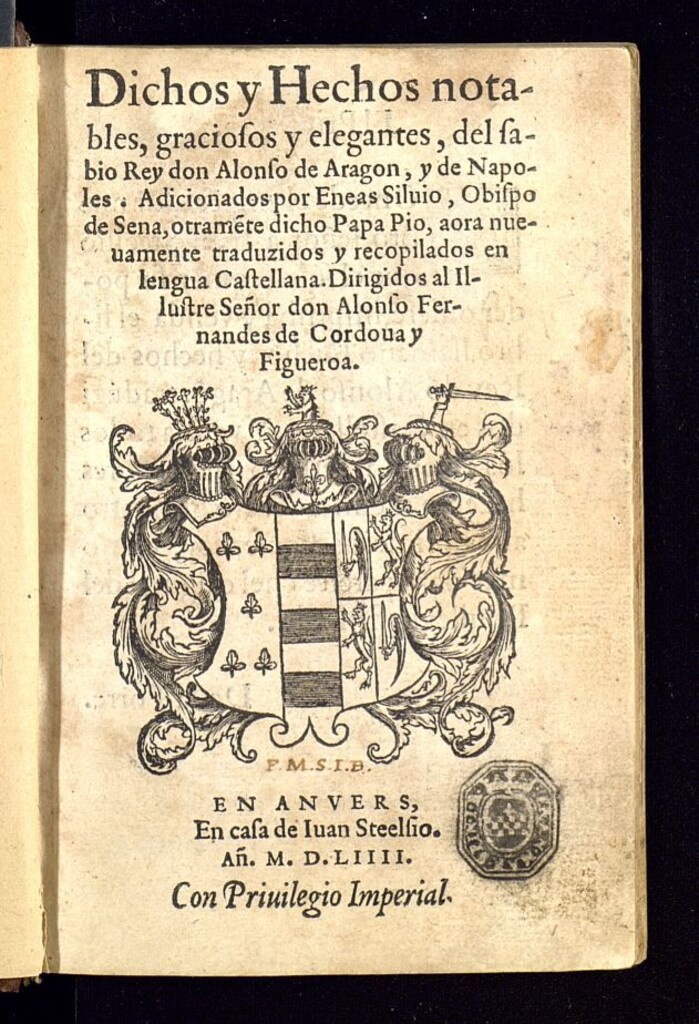 Miniatura de De dictis et factis Alphonsi regis Aragonum libri quatuor