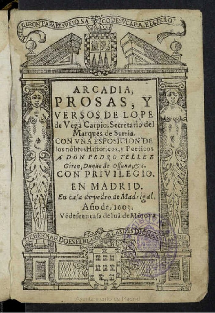 Miniatura de Arcadia, prosas, y versos