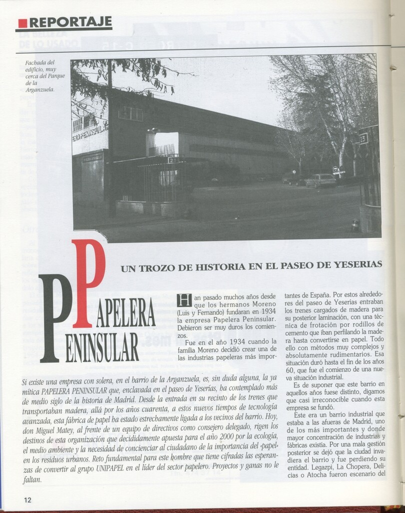 Miniatura de Papelera Peninsular, un trozo de historia en el Paseo de Yeserías