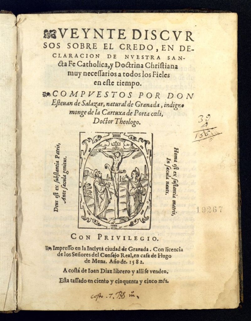Miniatura de Veynte discursos sobre el Credo