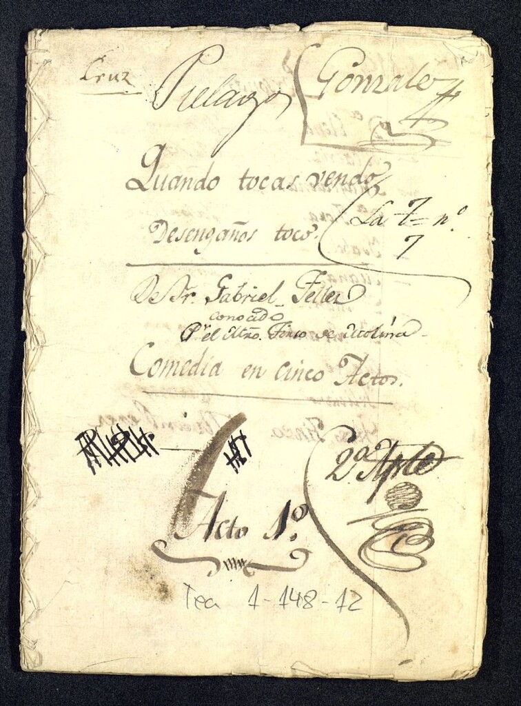Miniatura de Quando [i.e.: Cuando] tocas vendo desengaños toco