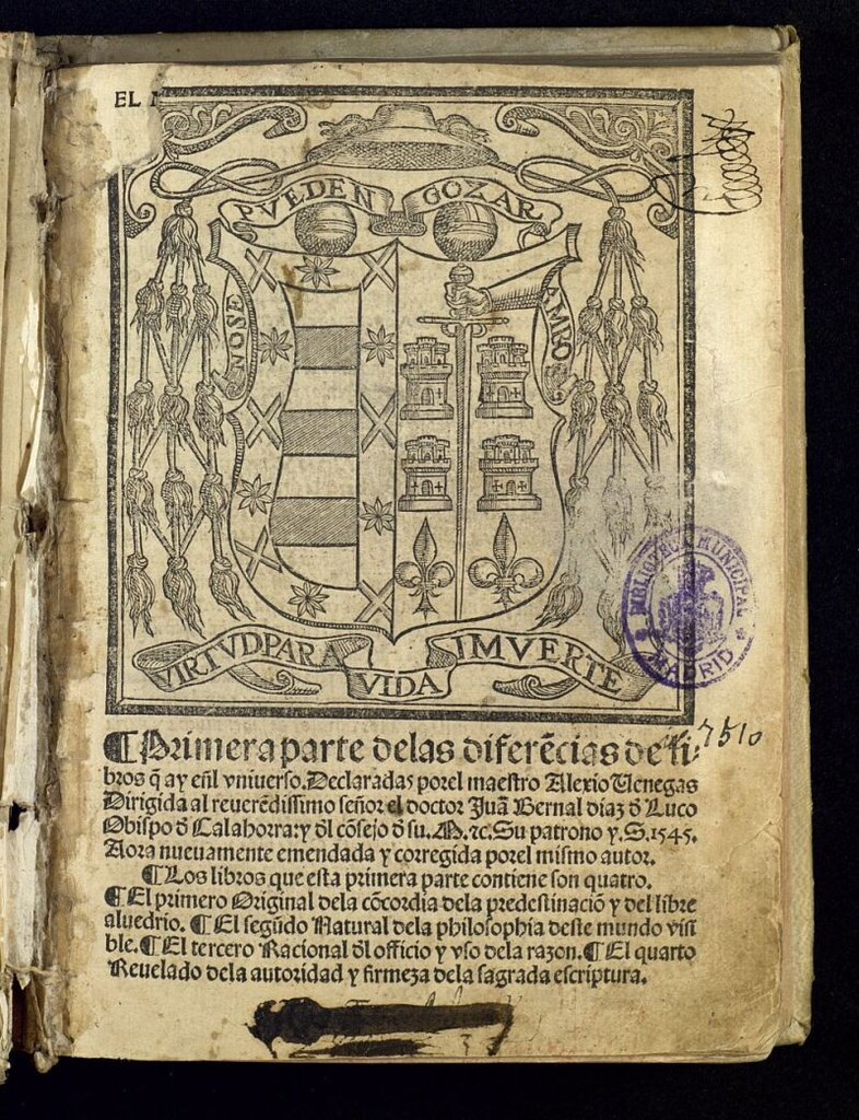 Miniatura de Primera parte delas difere[n]cias de libros q[ue] ay en[e]l vniuerso