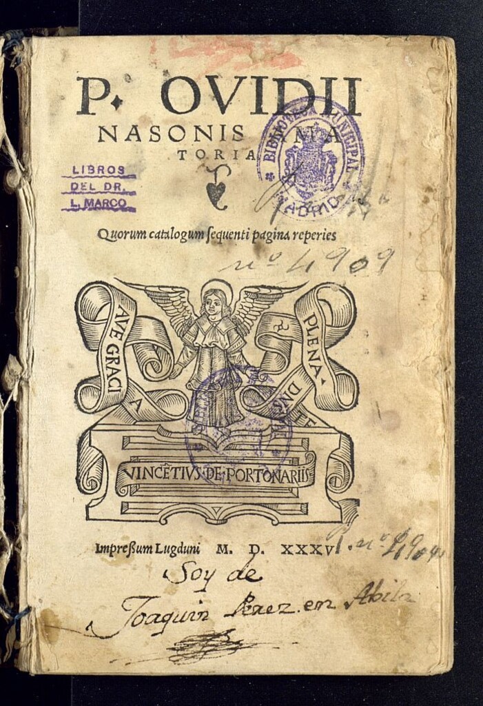 Miniatura de P. Ouidij Nasonis Amatoria