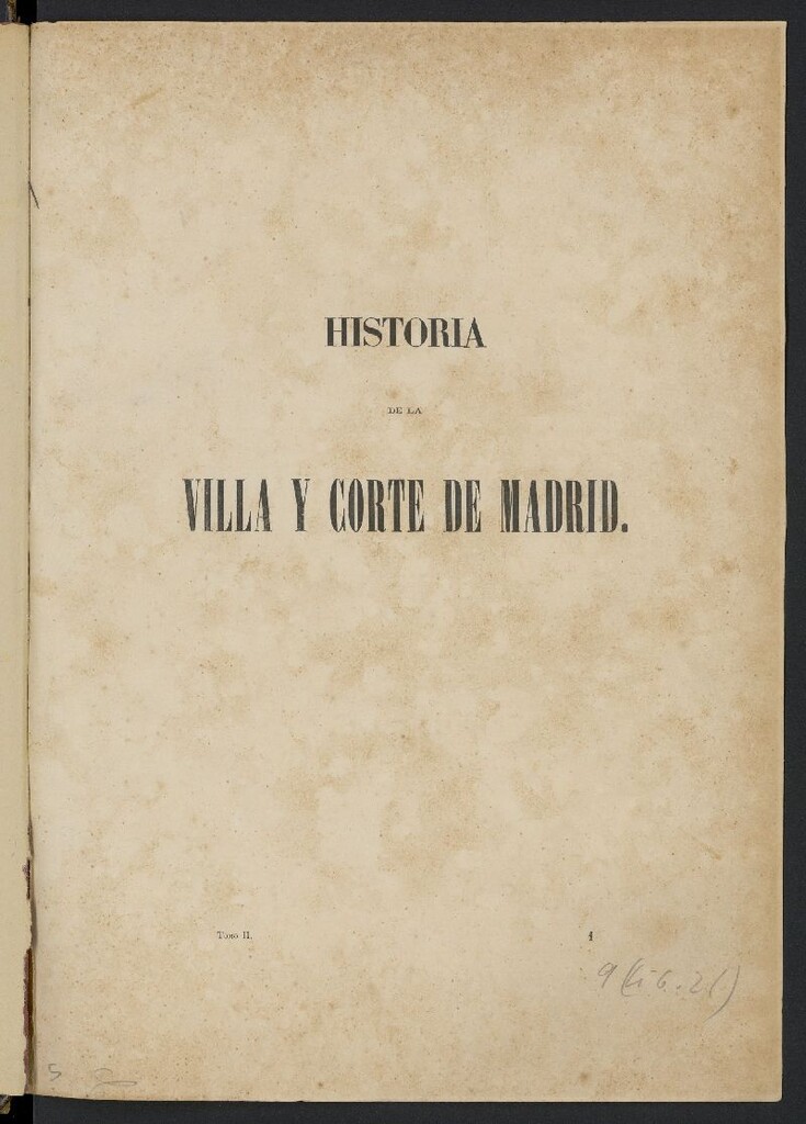 Miniatura de Historia de la Villa y corte de Madrid. Tomo 2