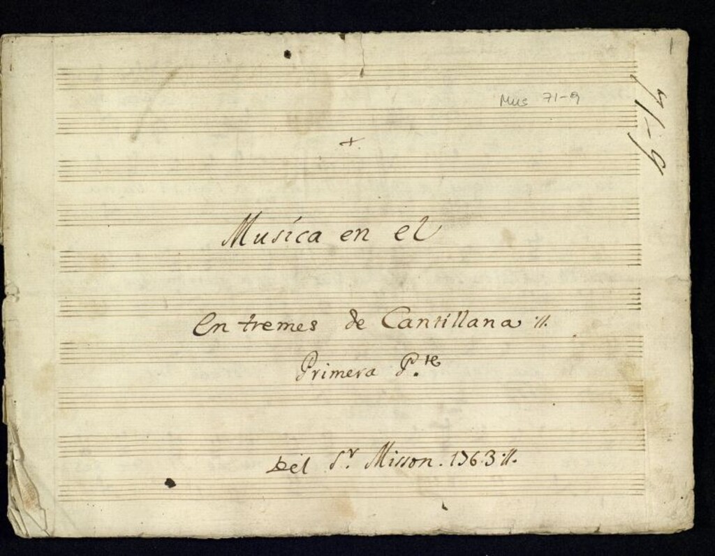 Miniatura de La Cantillana (entremés). Primera parte