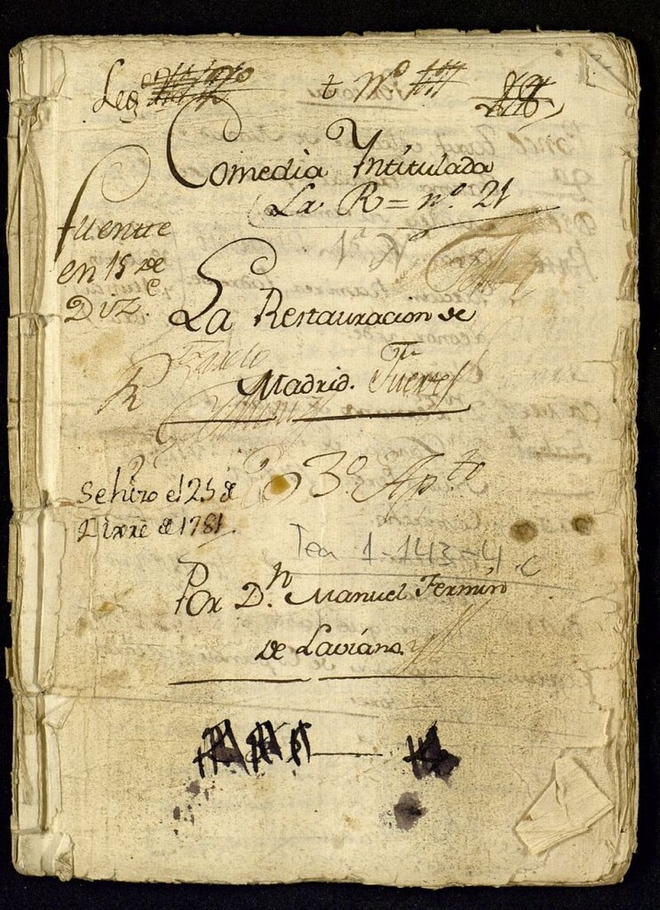 Miniatura de La restauración de Madrid