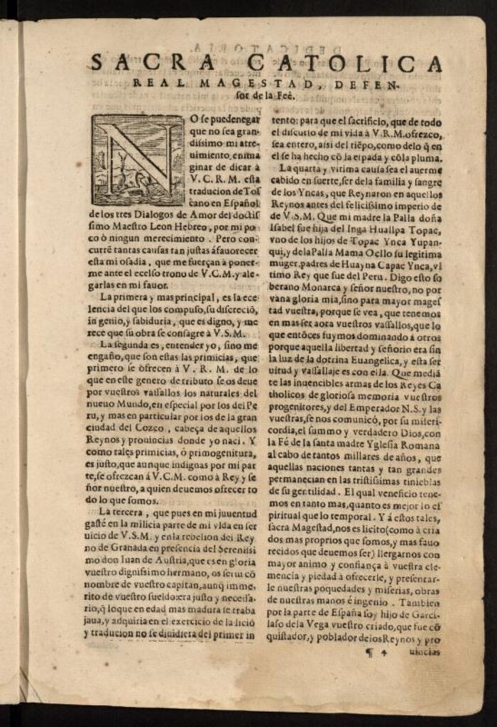 Miniatura de Historia general del Perú : trata el descubrimiento del, y como lo ganaron los españoles, las guerras ciuiles que huuo entre Piçarros, y Almagros, sobre la partija de la tierra, castigo y leuantamiento de tiranos, y otros sucessos particulares ...
