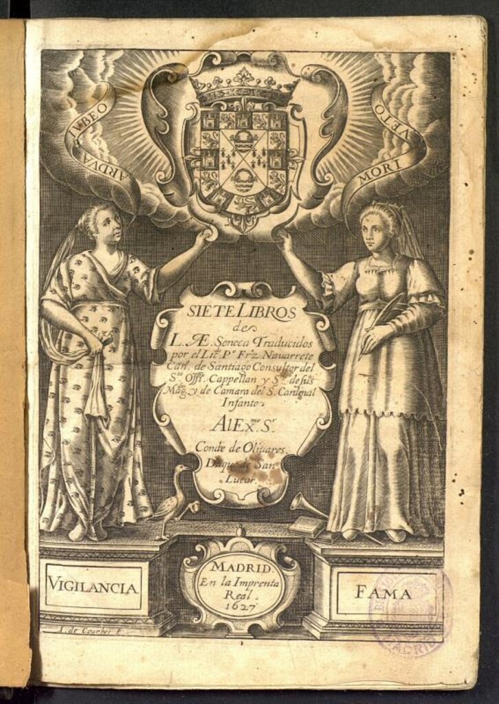 Miniatura de Siete libros de L. AE. Seneca