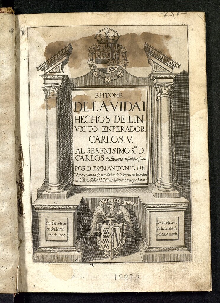Miniatura de Epitome de la vida i hechos del invicto enperador Carlos V ...