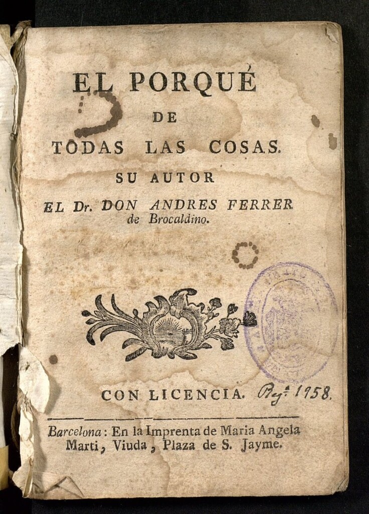 Miniatura de El porqué de todas las cosas