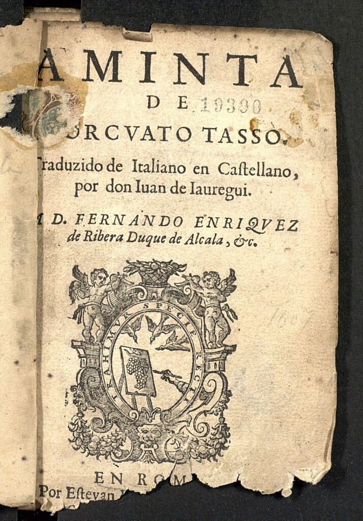 Miniatura de Aminta