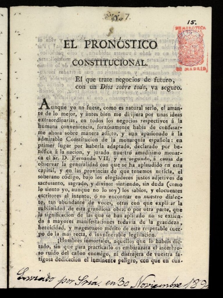 Miniatura de Pronóstico constitucional