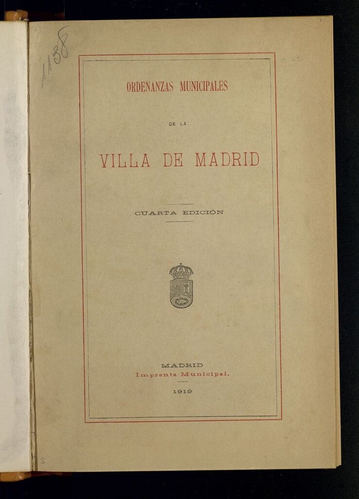 Miniatura de Ordenanzas municipales de la Villa de Madrid