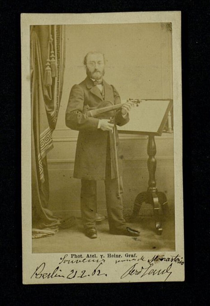 Miniatura de Fotografía Jesús de Monasterio, Berlín 21 de febrero de 1862