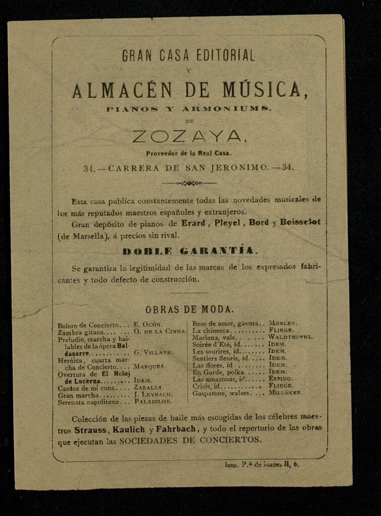 Miniatura de Primer concierto de tarde: Jardín del Buen Retiro, 8 septiembre 1885