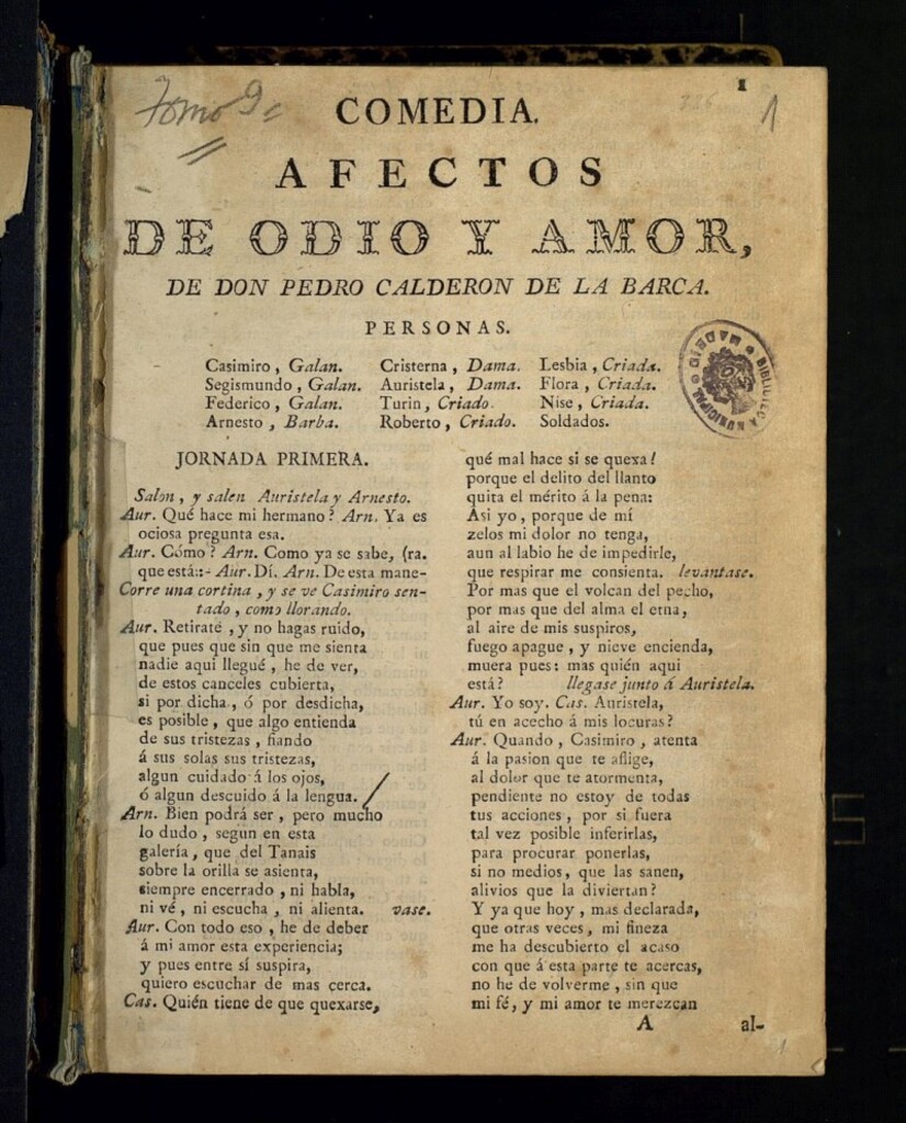 Miniatura de Afectos de odio y amor