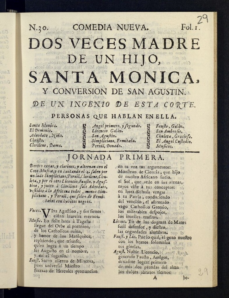 Miniatura de Dos veces madre de un hijo, Santa Mónica y conversión de San Agustín