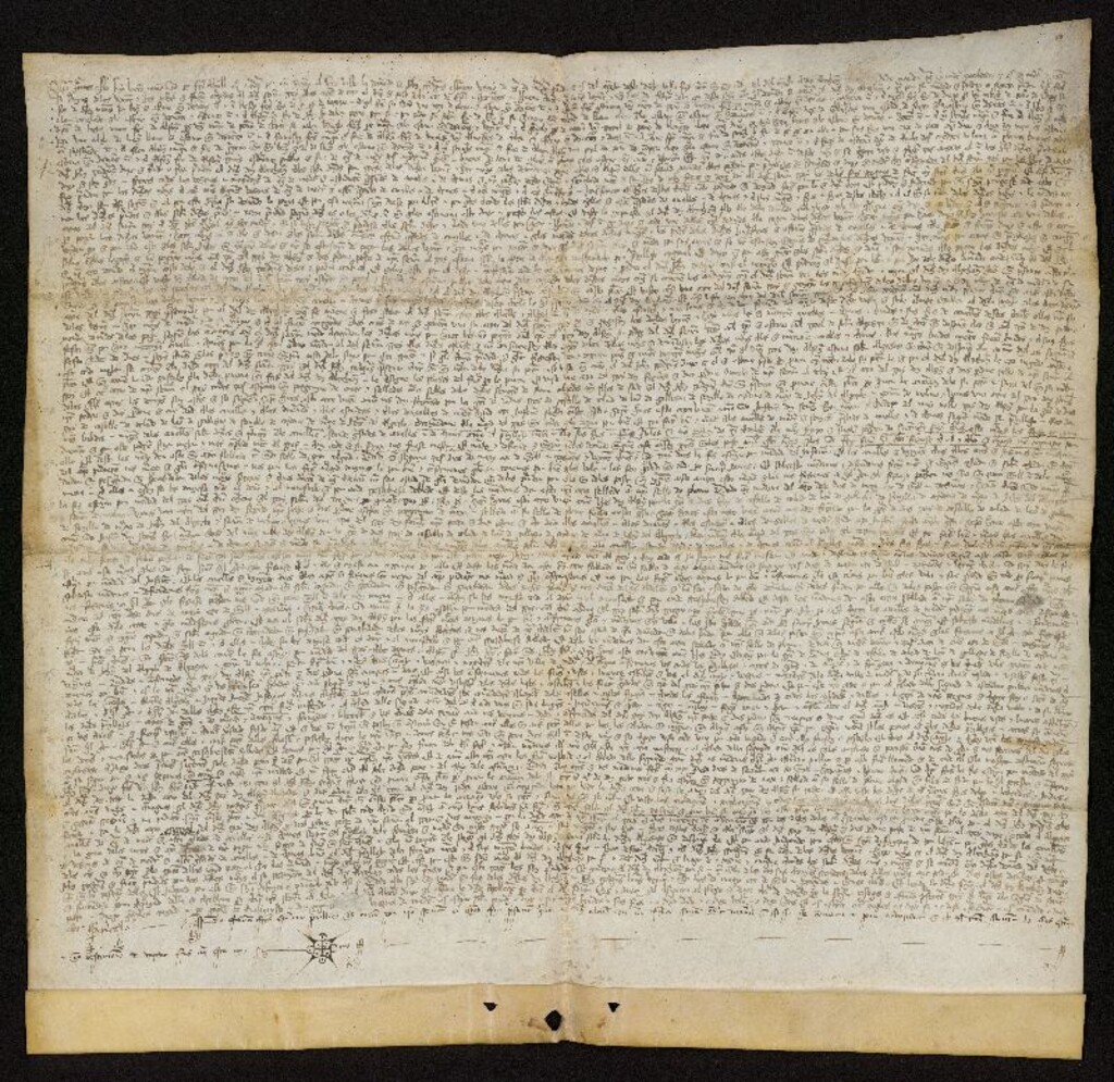Miniatura de Sentencia del alcalde Pedro Fernández a favor de los caballeros de alarde de Madrid