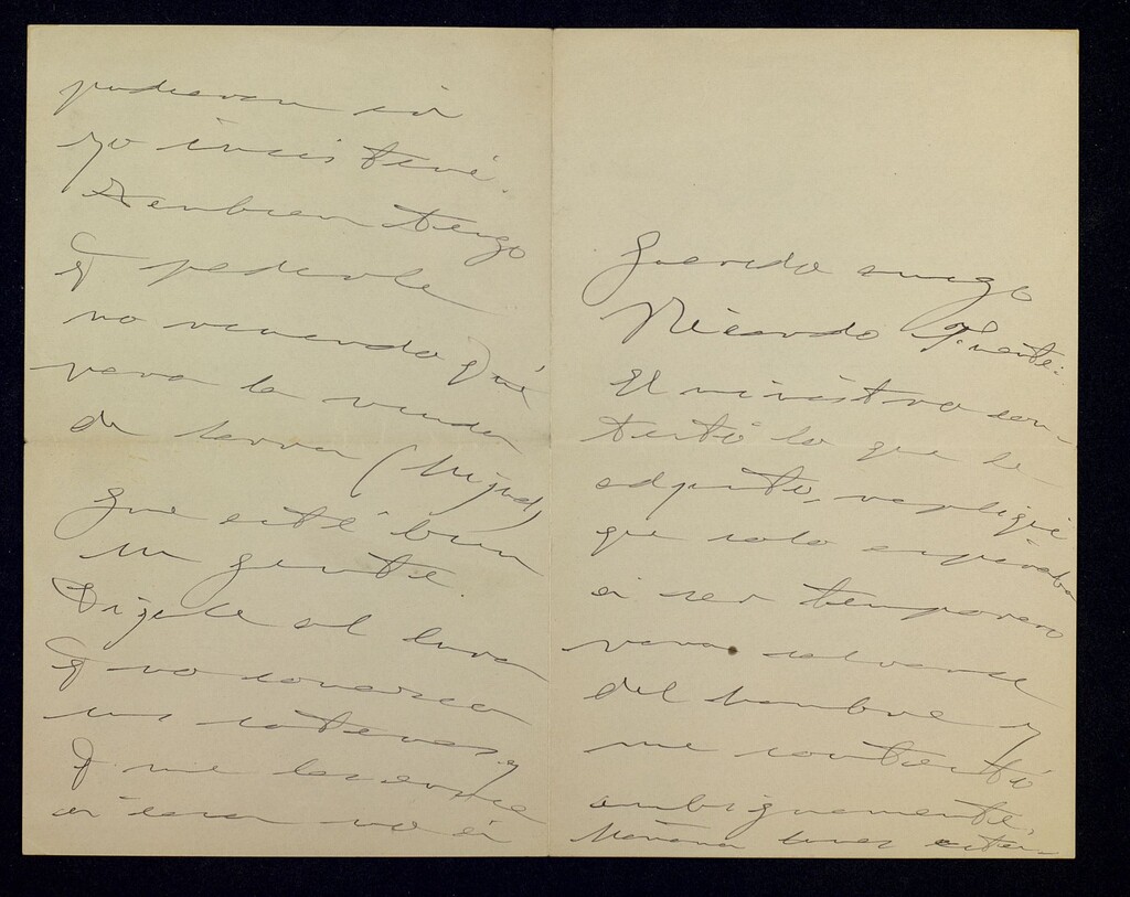 Miniatura de Carta de Roberto Castrovido a Ricardo Fuente