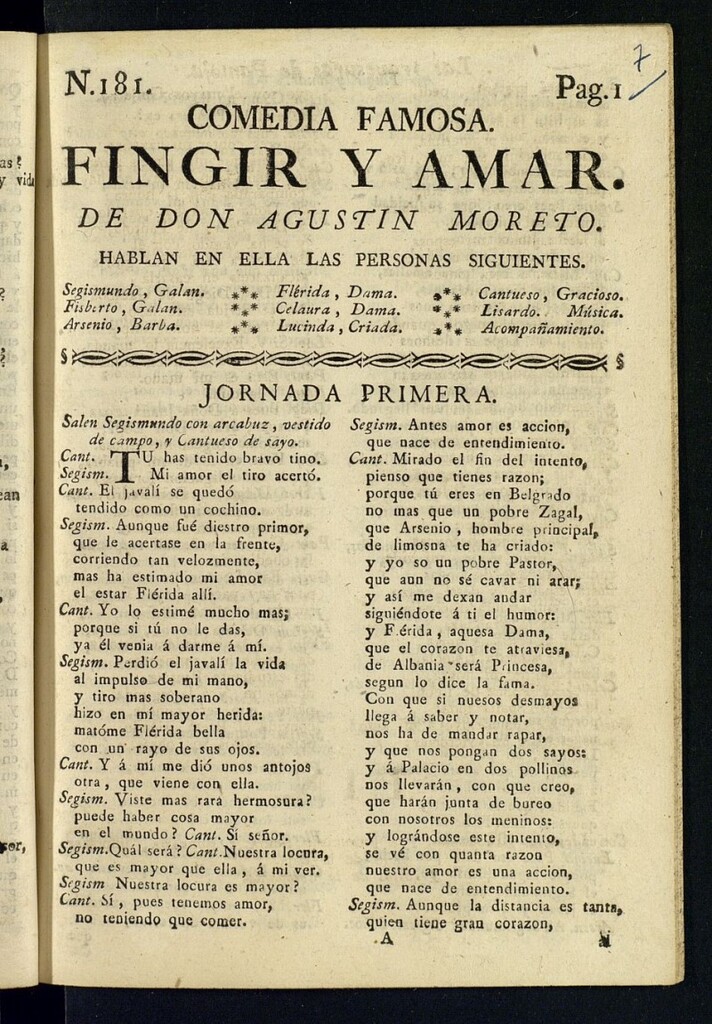 Miniatura de Fingir y amar