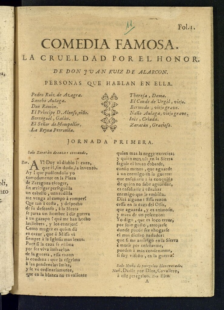 Miniatura de La crueldad por el honor