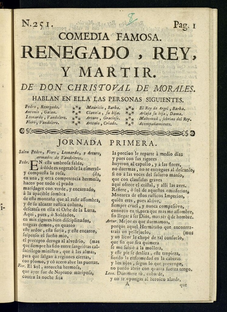 Miniatura de Renegado, rey y mártir