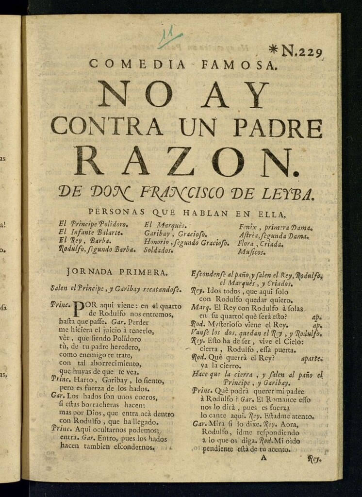 Miniatura de No ay contra un padre razón